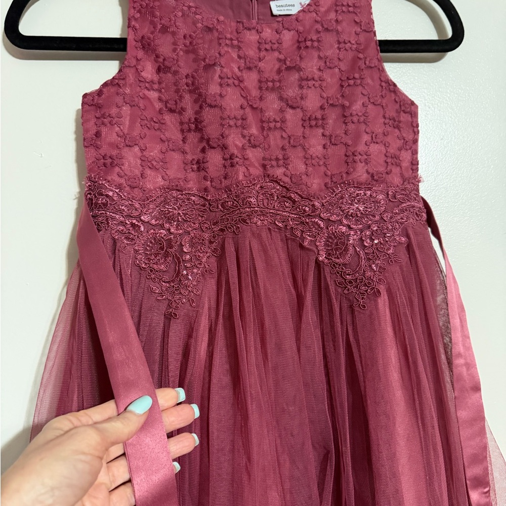 Elegant Lace Kids Dress